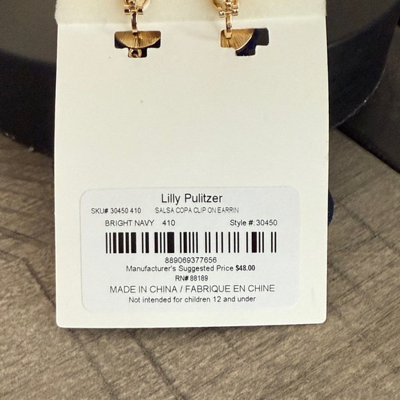 Lilly Pulitzer Ocean Jewels Earrings - Picture 3 of 6